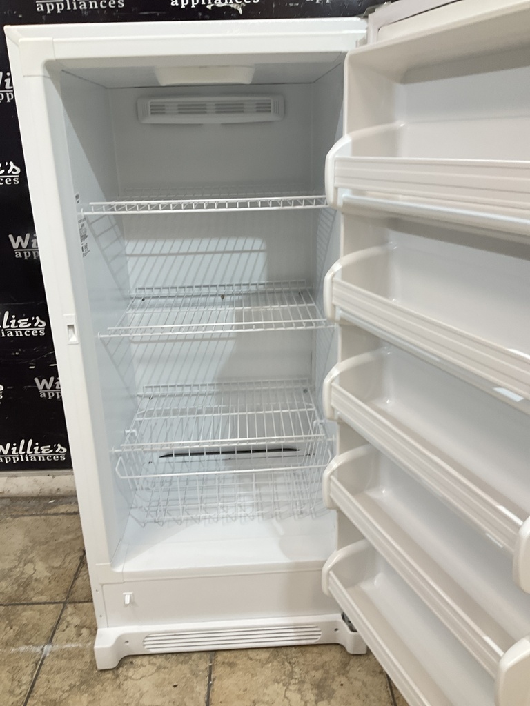 Frigidaire Used Freezer Upright 28 1/2”  x 60” (White) 