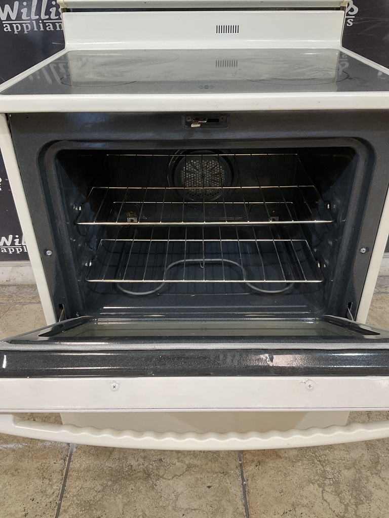 Jenn-Air Used Electric Stove 220volts (40/50 AMP) 30inches {4 prong} (Bisque) 