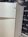 Ge Used Refrigerator Top and Bottom 33x66 1/2” (Bisque) 
