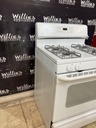 Ge Used Natural Gas Stove 30inches (White) 