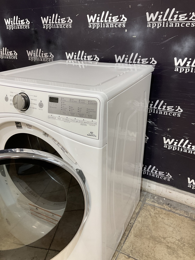 Whirlpool Used Electric Dryer 220volts (30 AMP) 27inches {4 prong} (white) 