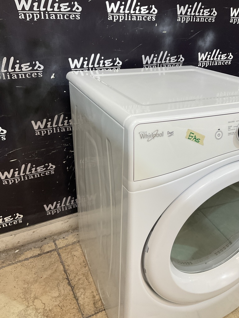 Whirlpool Used Natural Gas Dryer 27inches (White) 