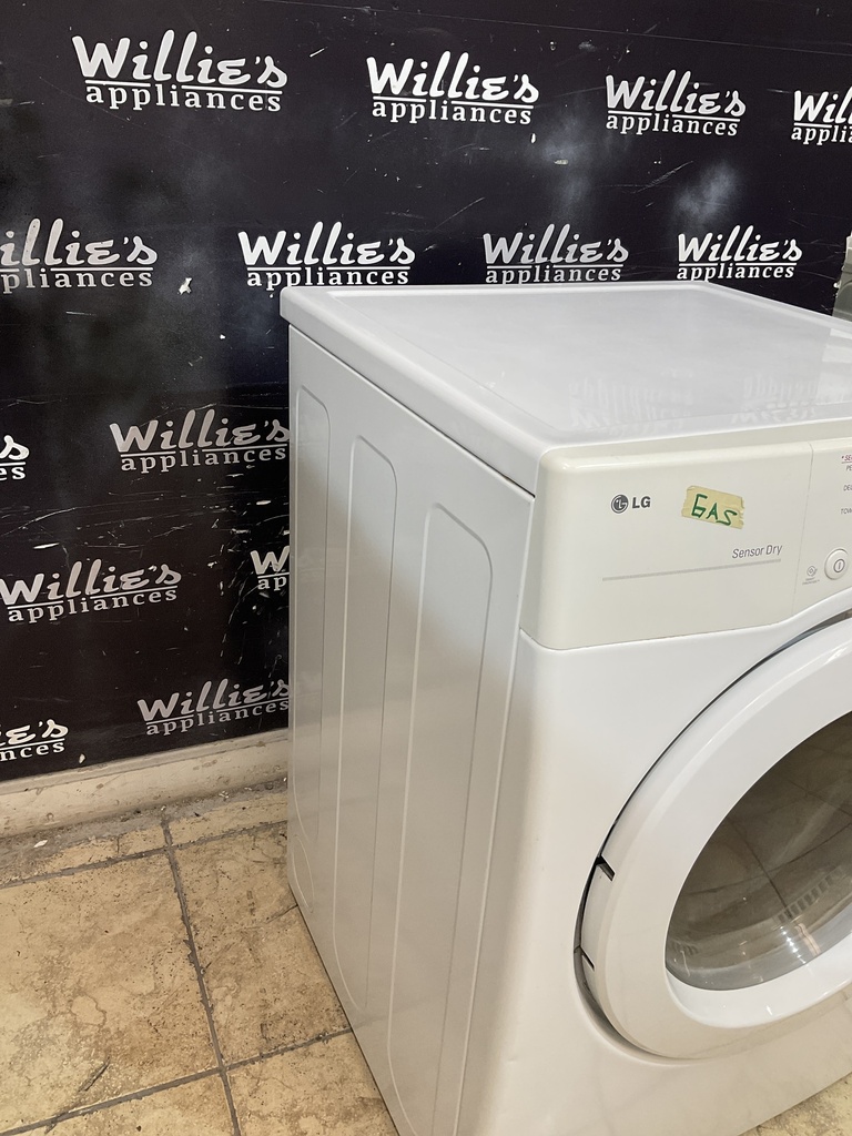 Lg Used Natural Gas Dryer 27inches (White) 