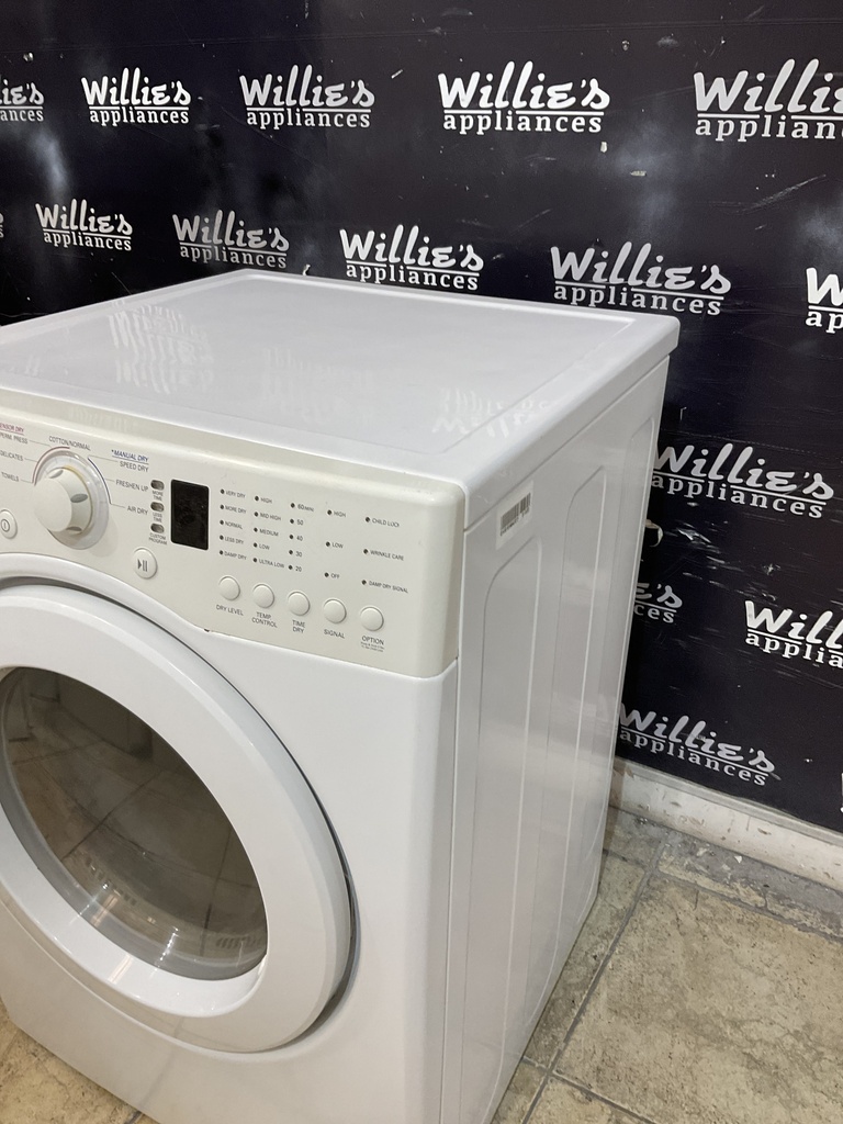 Lg Used Natural Gas Dryer 27inches (White) 