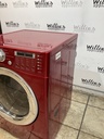 Lg Used Washer Front-load 27inches (red) 