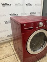 Lg Used Washer Front-load 27inches (red) 