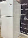Frigidaire Used Refrigerator Top and Bottom 30x69 (white) 