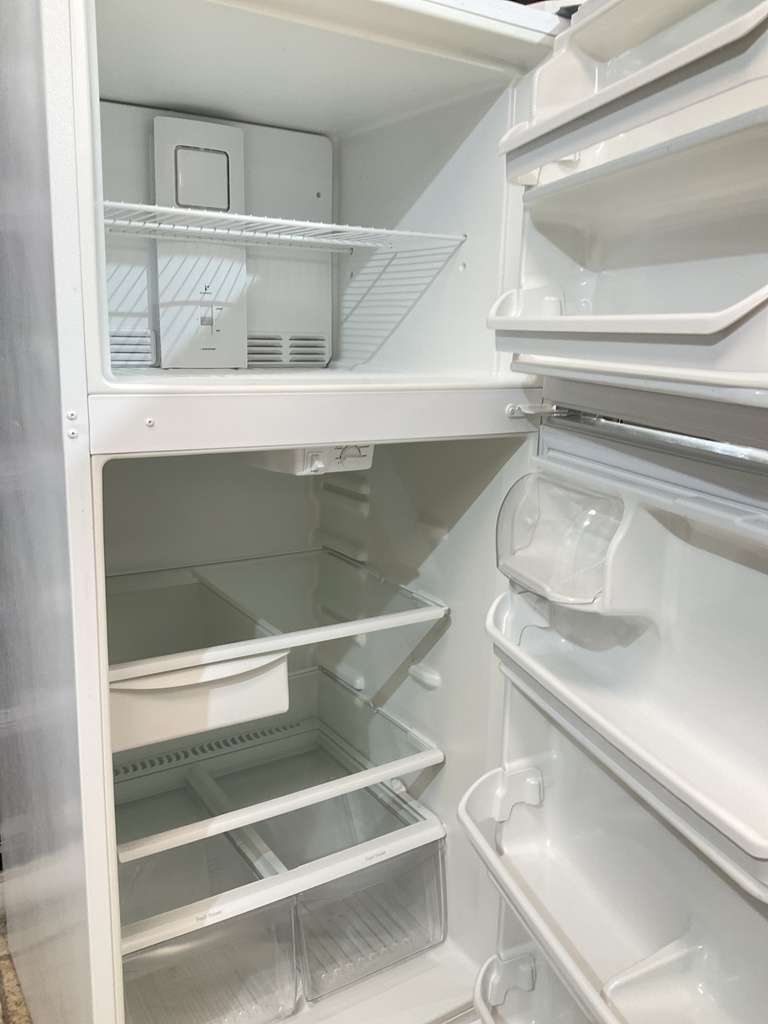 Frigidaire Used Refrigerator Top and Bottom 30x69 (white) 