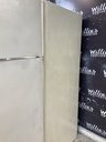 Ge Used Refrigerator Top and Bottom 28x67 (bisque) 