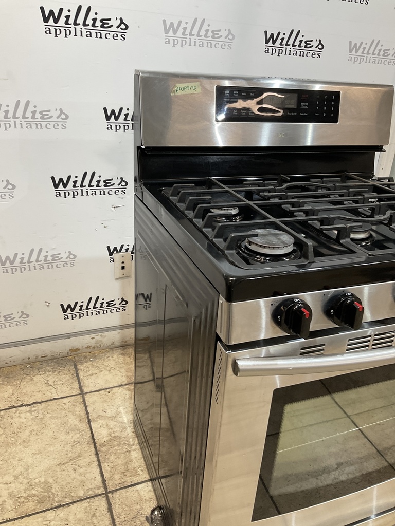 Samsung Used Gas Propane Stove 30inches (Stainless Steel) 