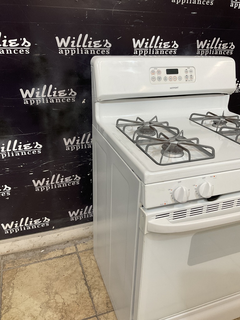 Frigidaire Used Natural Gas Stove 30inches (White) 