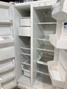 Whirlpool Used Refrigerator Side by Side 36x69 /12” (White)