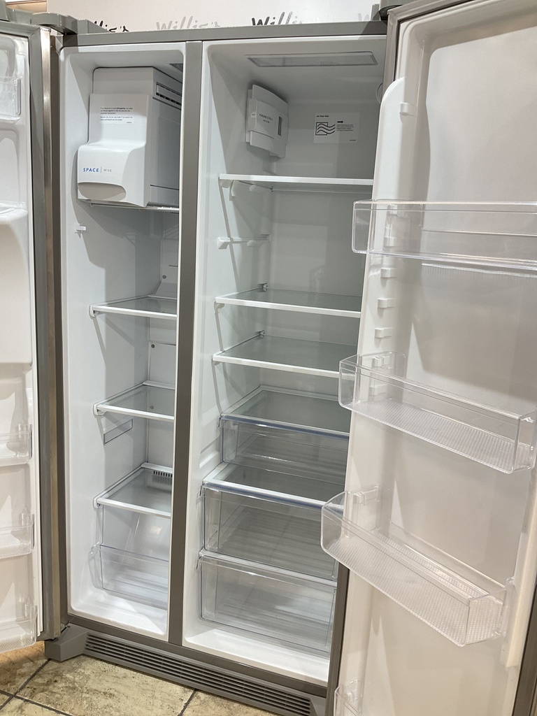 Frigidaire Used Refrigerator Side by Side Counter Depth 36x69 1/2” (Stainless Steel) 