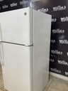 Ge Used Refrigerator Top and Bottom 28x61 1/2” (White) 