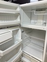 Hotpoint Used Refrigerator Top and Bottom 28x61 1/2” (white) 
