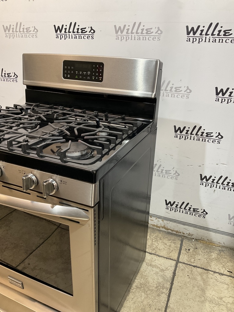 Frigidaire Used Natural Gas Stove 30inches (Stainless Steel) 