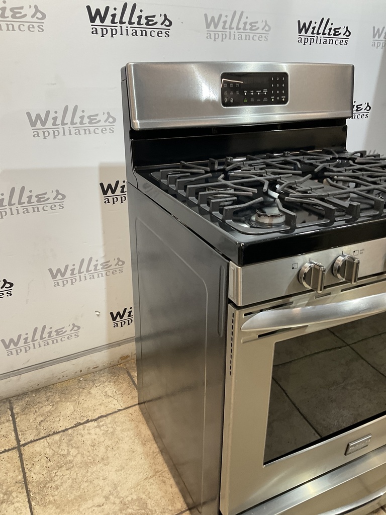 Frigidaire Used Natural Gas Stove 30inches (Stainless Steel) 