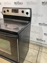 Whirlpool Used Electric Stove 220volts (40/50 AMP) 30inches {no cord} (Stainless Steel) 