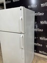 Hotpoint Used Refrigerator Top and Bottom 28x61 1/2” (White) 