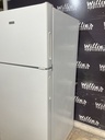 Hotpoint Used Refrigerator Top and Bottom 28x61 1/2” (White) 