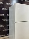 Ge Used Refrigerator Top and Bottom 28x61 1/2” (white)