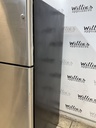 Ge Used Refrigerator Top and Bottom 30x66 1/2” (Stainless Steel) 