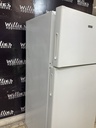Hotpoint Used Refrigerator Top and Bottom 28x61 1/2” (White) 