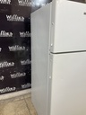 Hotpoint Used Refrigerator Top and Bottom 28x61 1/2” (White) 