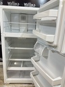 Ge Used Refrigerator Top and Bottom 28x61 1/2” (White) 