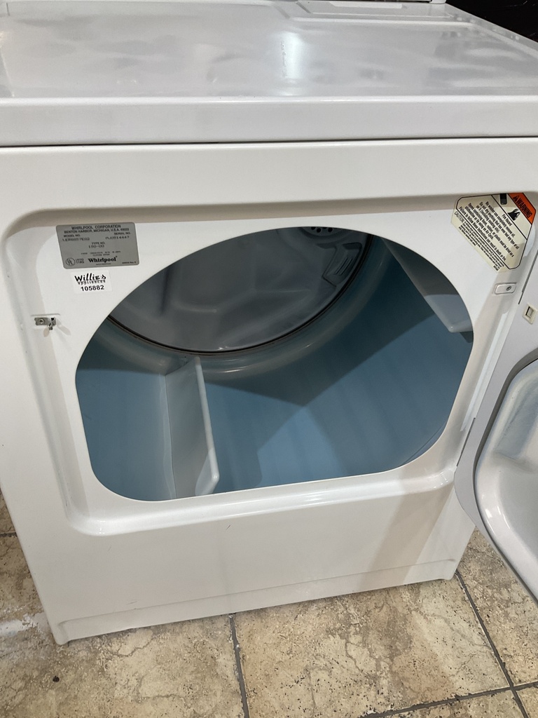 Maytag Used Electric Dryer 220volts (30 AMP) 29inches {4 prong} (White) 