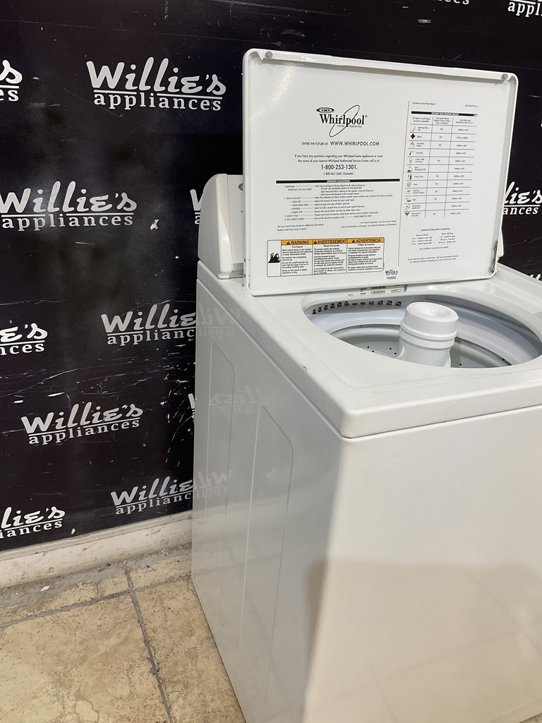 Whirlpool Used Washer Top-load 27inches (White) 