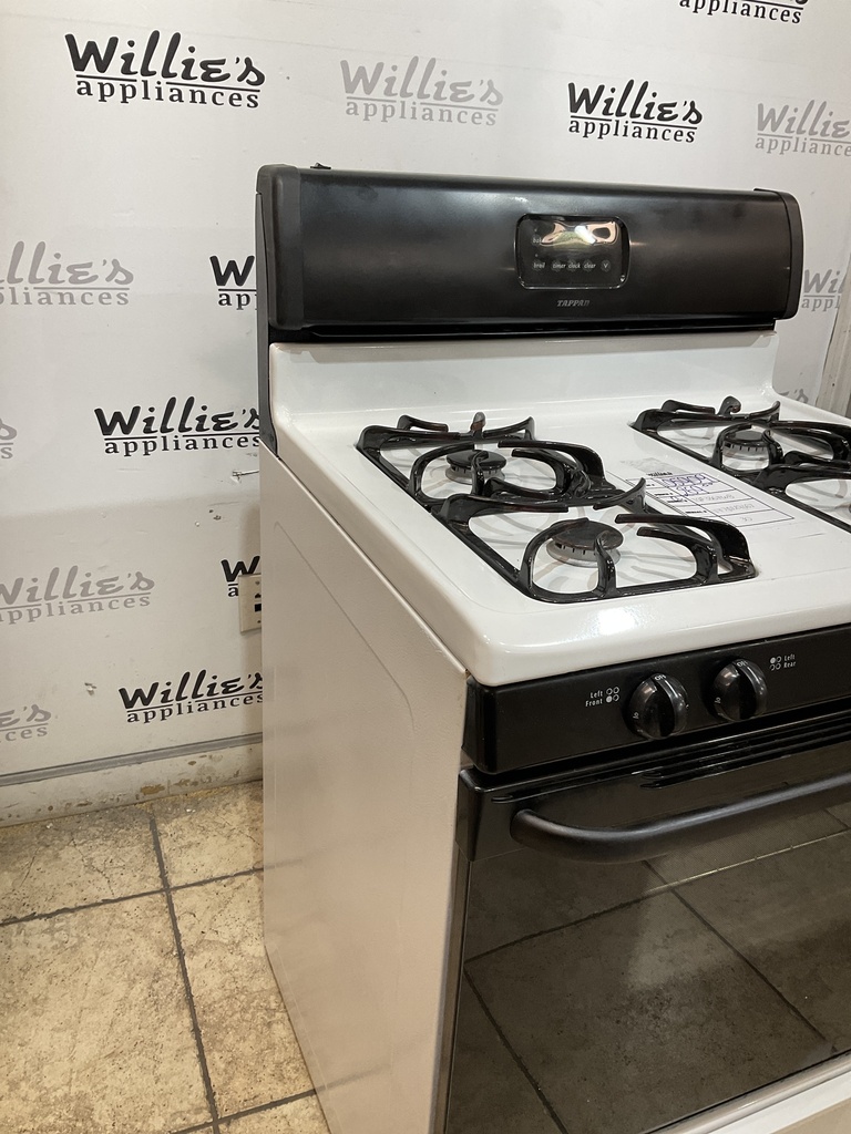 Tappan Used Natural Gas Stove 30inches (White/black)