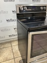 Whirlpool Used Electric Stove 30inches {4 prong} (stainless steel) 