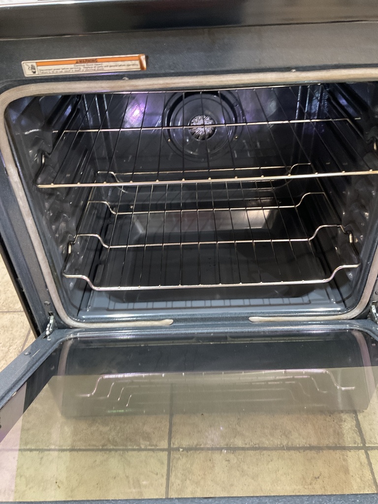 Whirlpool Used Electric Stove 30inches {4 prong} (stainless steel) 