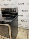 Whirlpool Used Electric Stove 30inches {4 prong} (stainless steel) 