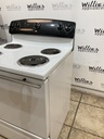 Ge Used Electric Stove 30inches {no cord} (white/black) 