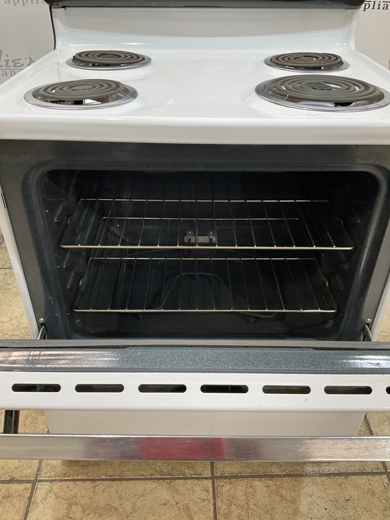 Ge Used Electric Stove 30inches {no cord} (white/black) 