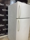 White Westinghouse Used Refrigerator Top and Bottom 30x66 (White) 