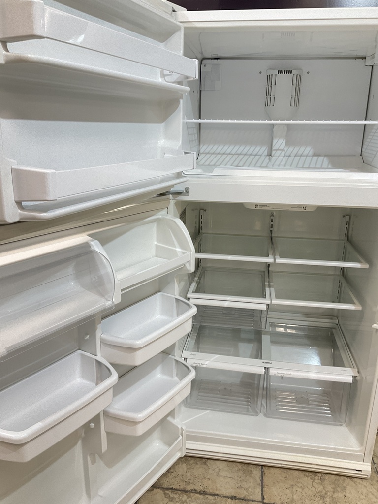Kenmore Used Refrigerator Top and Bottom 33x65 1/2” (White) 