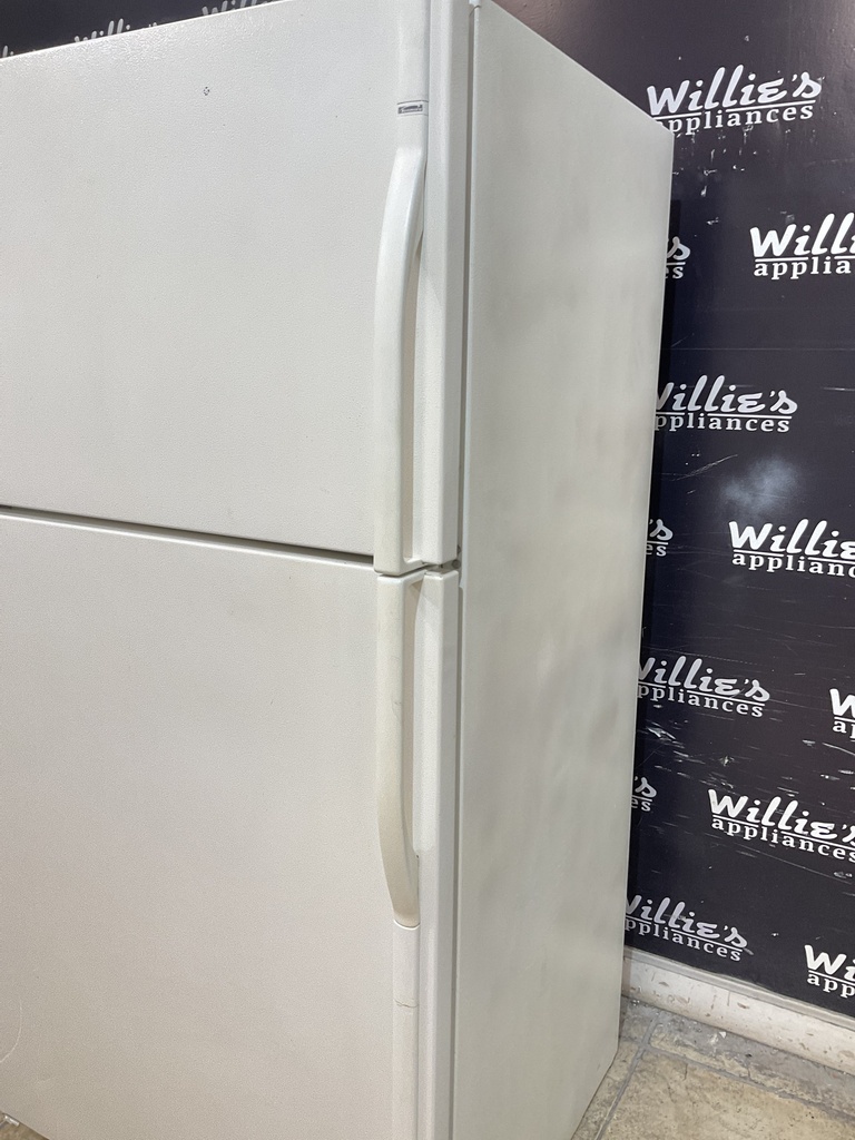 Kenmore Used Refrigerator Top and Bottom 33x65 1/2” (White) 