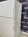 Kenmore Used Refrigerator Top and Bottom 33x65 1/2” (White) 