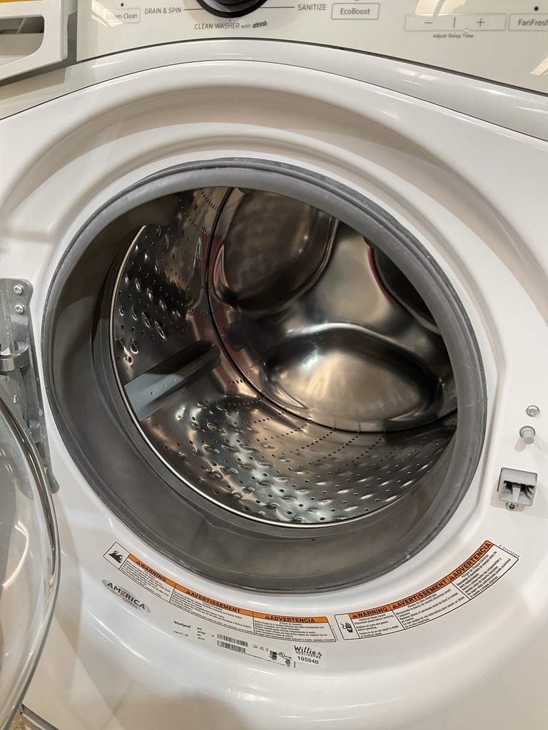 Whirlpool Used Washer Front-load 27inches (White) 
