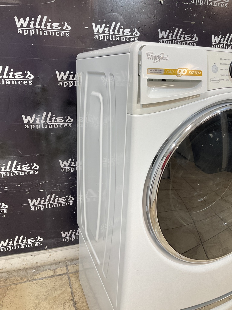 Whirlpool Used Washer Front-load 27inches (White) 