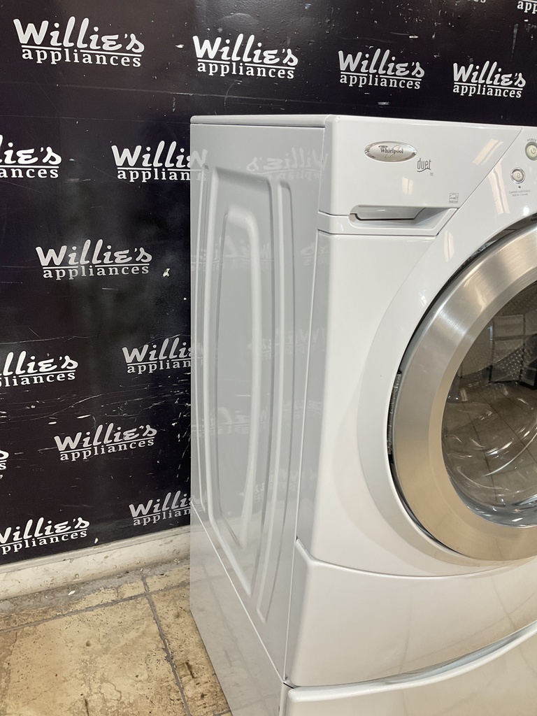 Whirlpool Used Washer Front-load 27inches (white) 