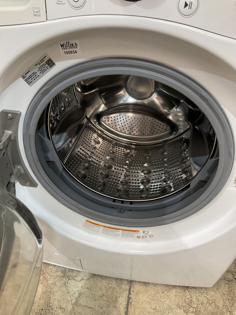 Lg Used Washer Front-load 27inches (White) 