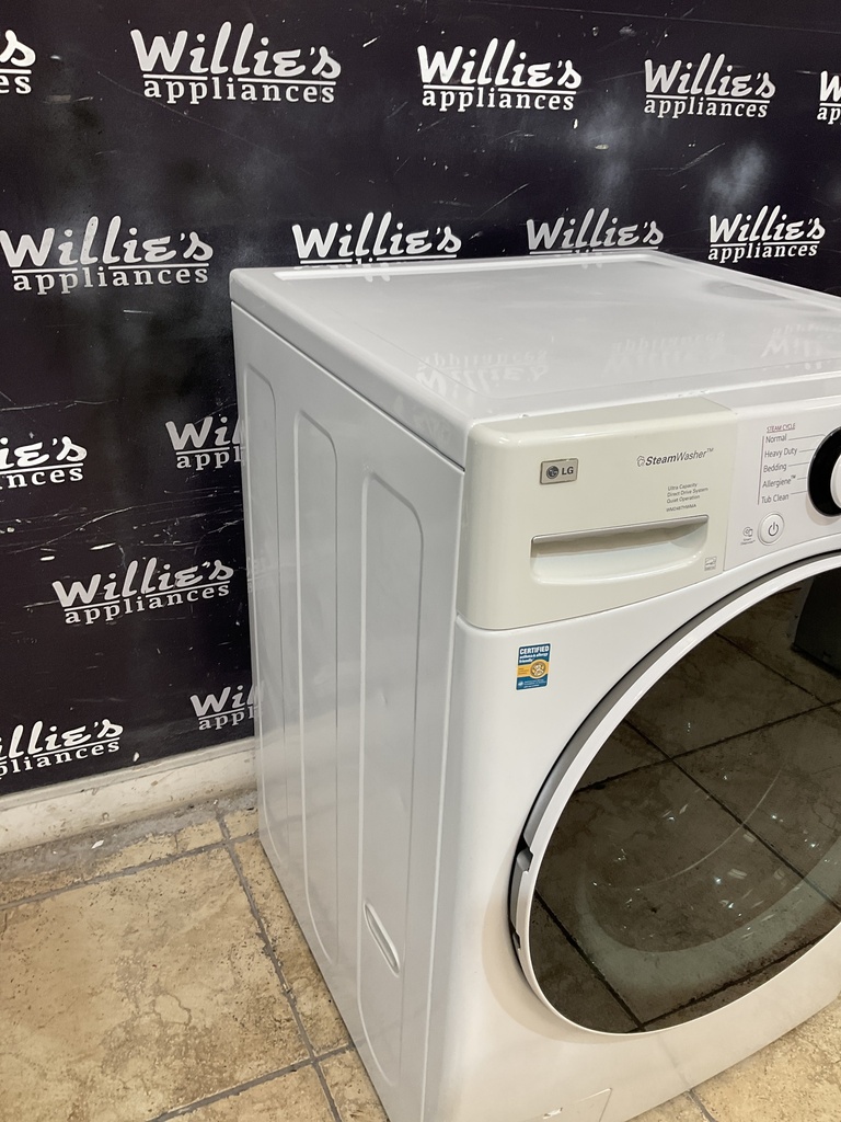 Lg Used Washer Front-load 27inches (White) 