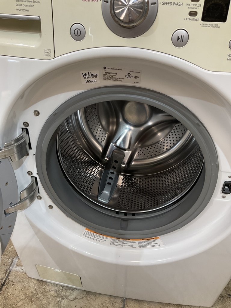 Lg Used Washer Front-load 27inches (White) 