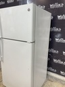 Ge Used Refrigerator Top and Bottom 28x61 1/2” (White) 