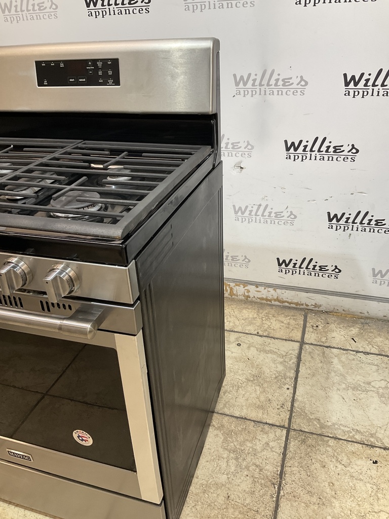 Frigidaire Used Natural Gas Stove 30inches (Stainless Steel) 