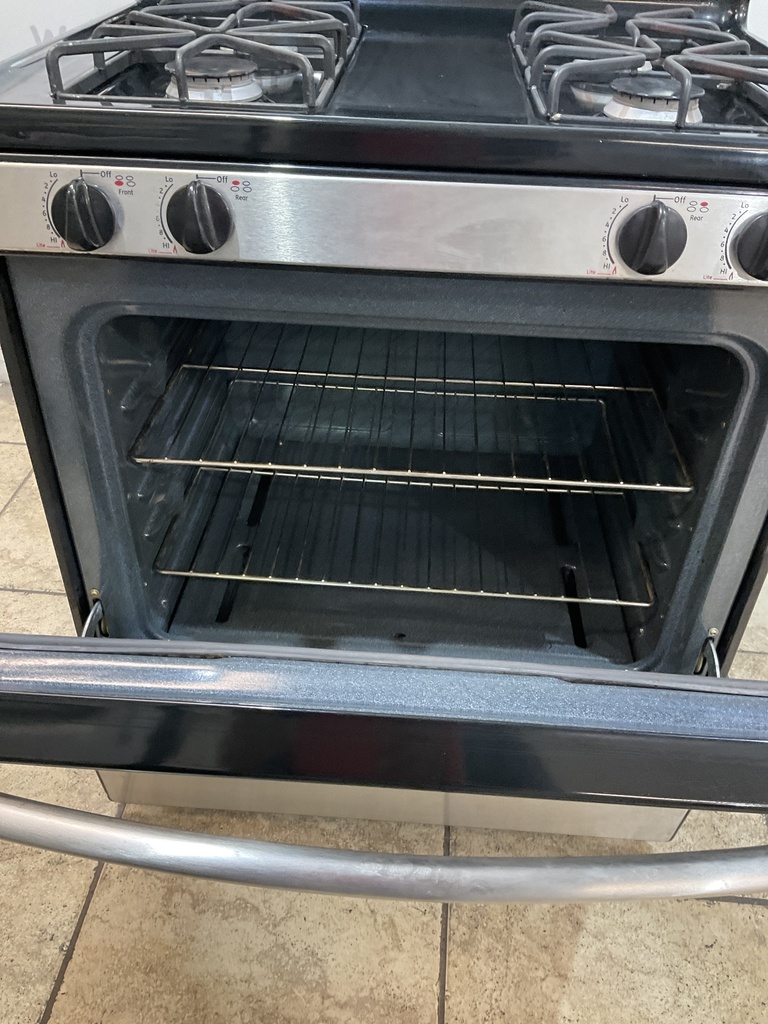 Ge Used Gas Propane Stove 30inches (Stainless Steel) 